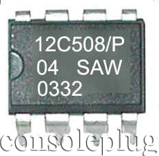 ConsolePlug CP08001 12C508 P  for PS1